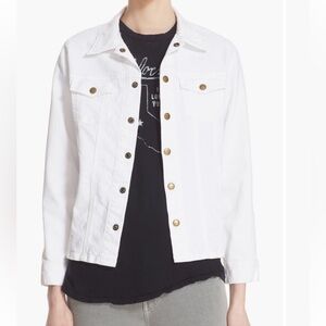 Current/Elliott Snap Jacket in Sugar Size 3 EUC